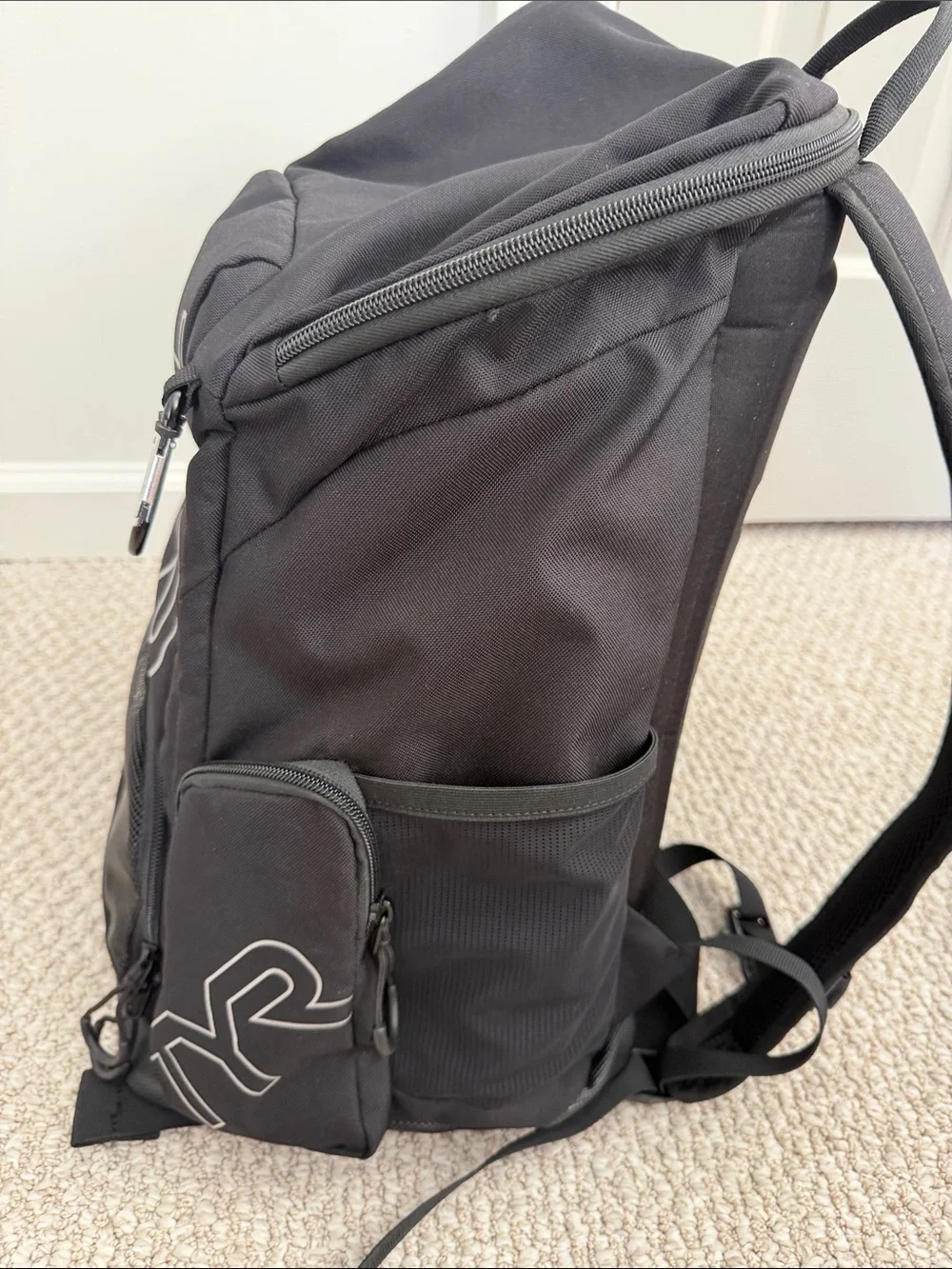 TYR Black Alliance 30L SwimBackpack with Multiple Pockets, Wet Area For Suits